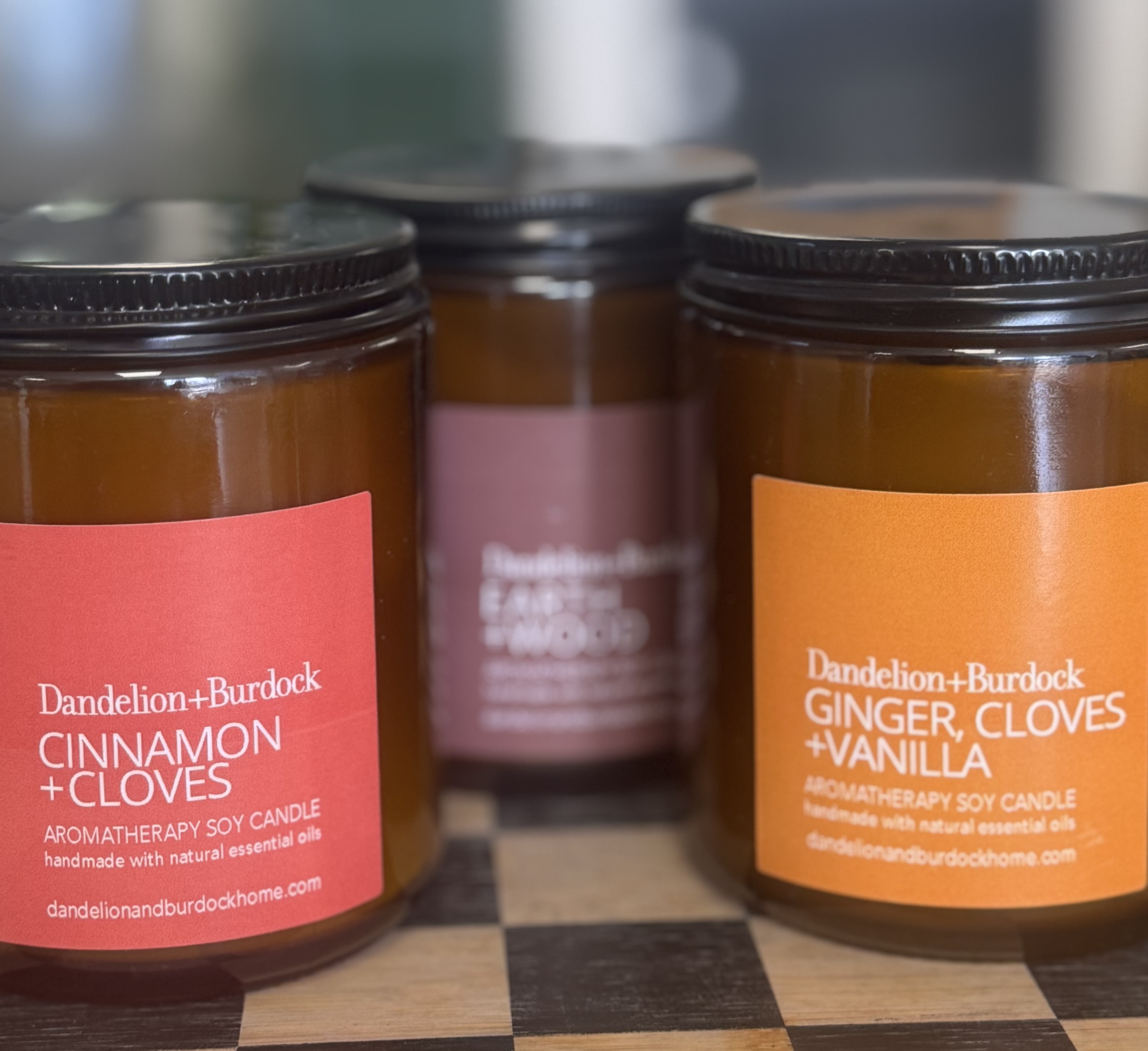 About Dandelion and Burdock Candles