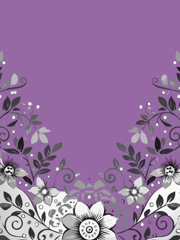 Vintage Flowers Portrait - Image 2