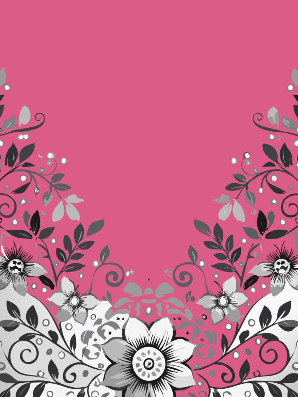 Vintage Flowers Portrait - Image 6